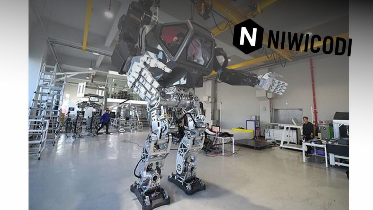 robots militaires sud-coréens en démonstration -wallpaper