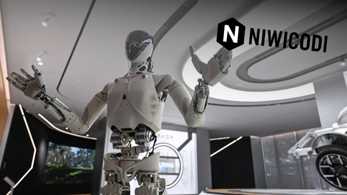 robots défense AI en action Corée -wallpaper