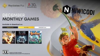 jeux PS Plus décembre sélection -poster