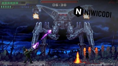 Terminator 2D tarmac scène -montage