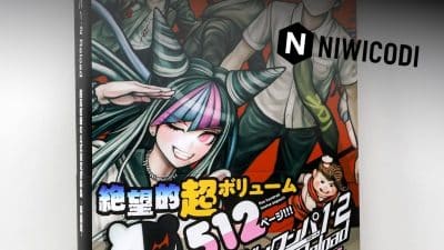 personnages Danganronpa célébration ventes -poster