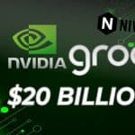 puce IA Nvidia acquisition Groq -poster
